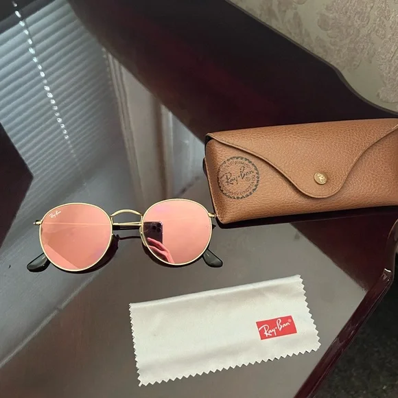 Ray-Ban | Accessories | Round Flash Lenses Rayban | Poshmark display picture 3